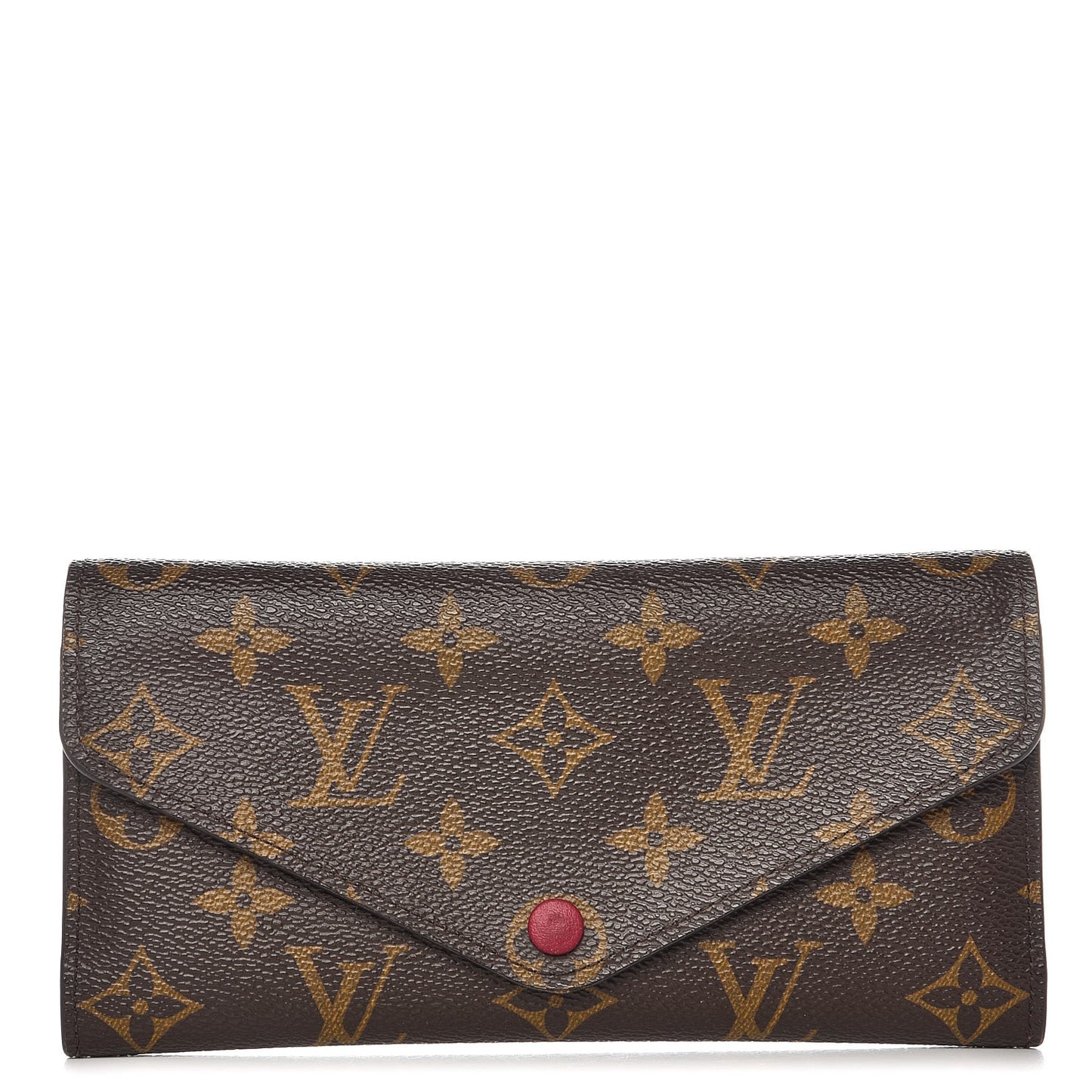 Monogram Josephine Wallet Fuchsia