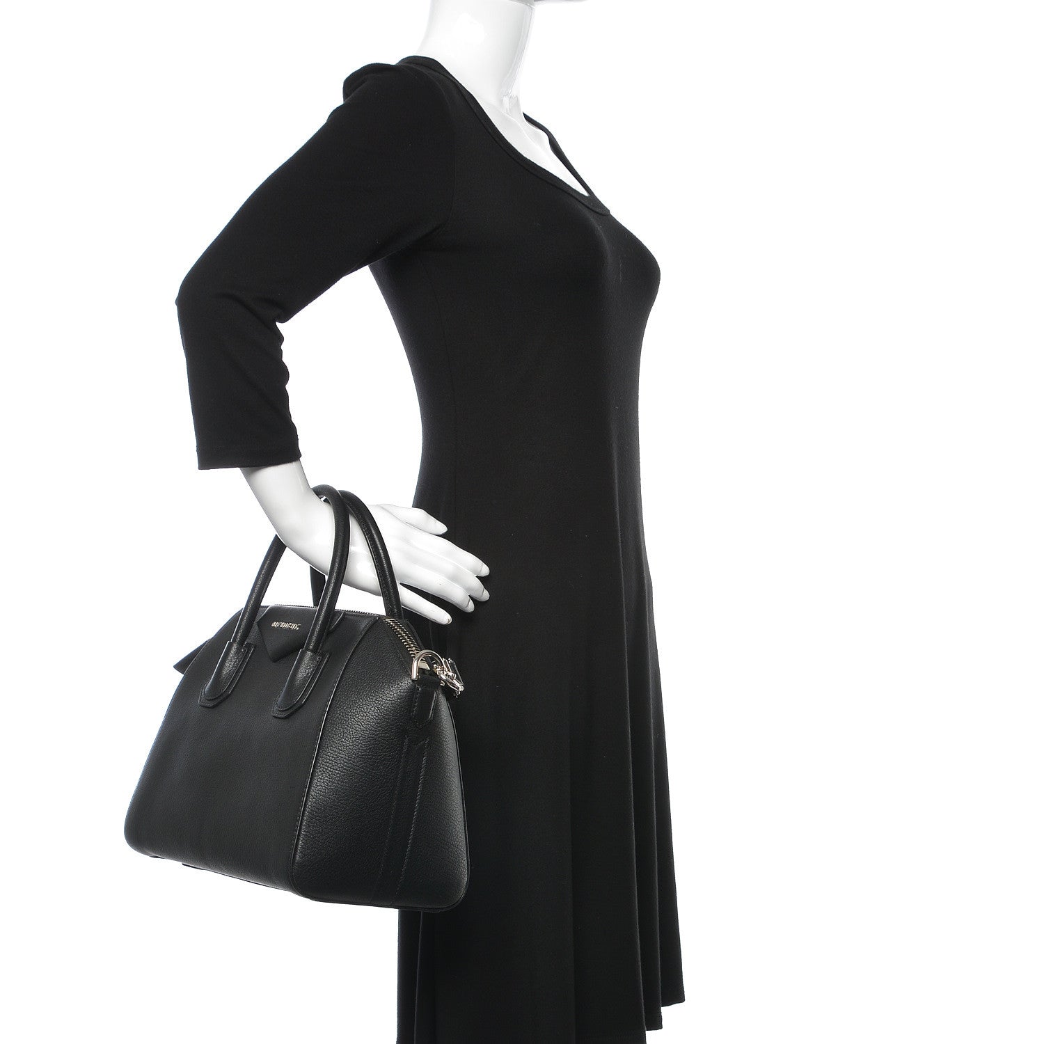 Givenchy Sugar Goatskin Small Antigona Black 3 of 13