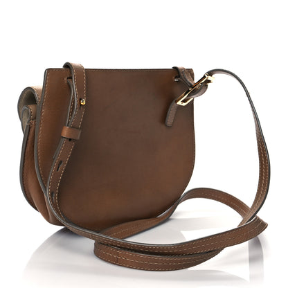 Chloe Calfskin Georgia Crossbody Bag Chestnut Cream 3 of 13