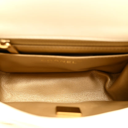 Chanel Lambskin Quilted Mini Pearl Crush Flap White 5 of 10