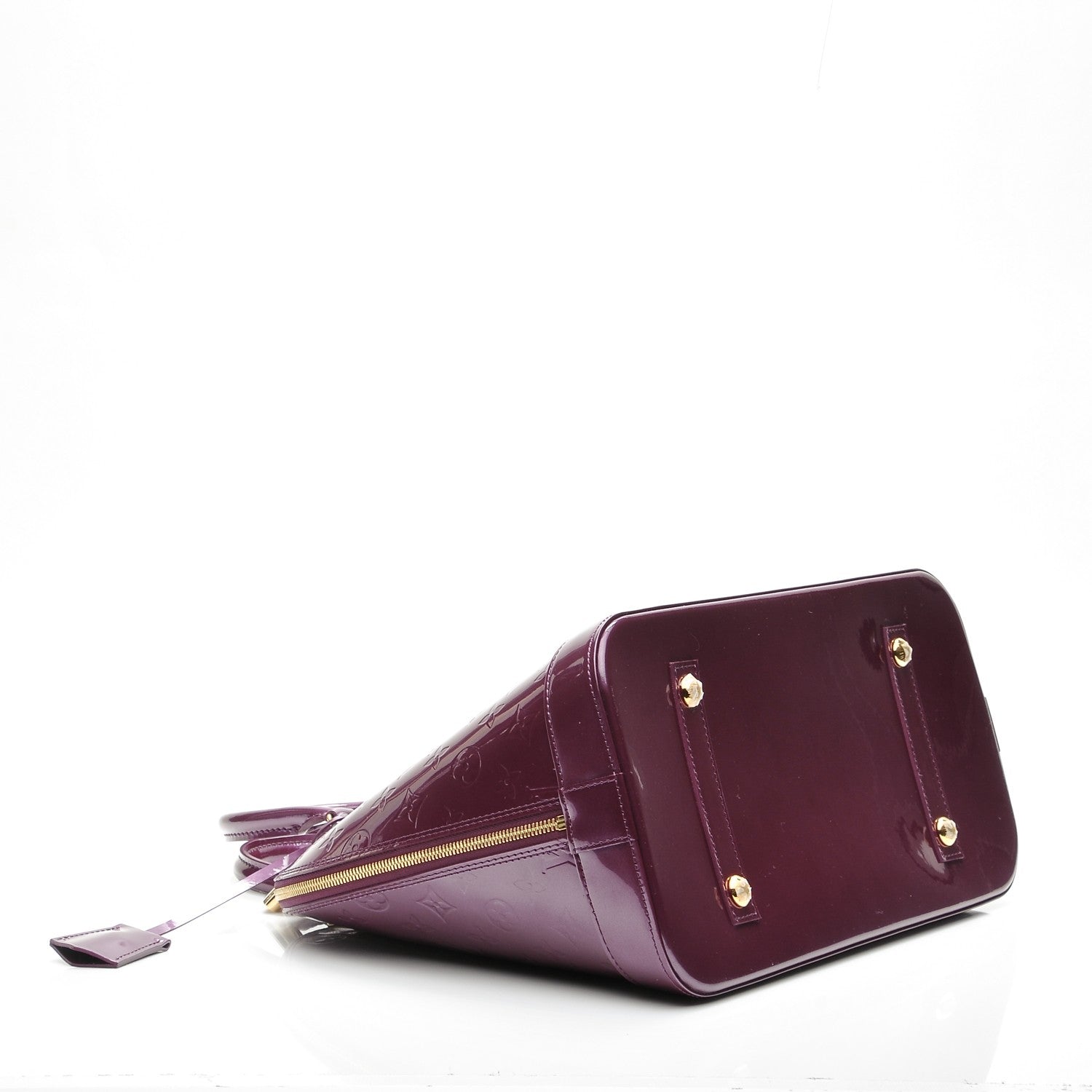 Louis Vuitton Vernis Alma MM Violet 4 of 6