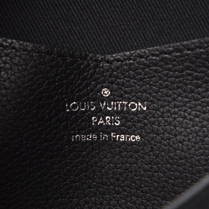 Louis Vuitton Calfskin Lockme II Wallet Black 6 of 7