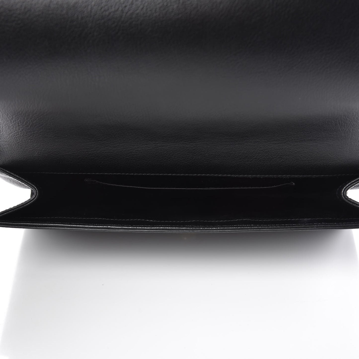Calfskin Monogram Large Belle De Jour Clutch Black