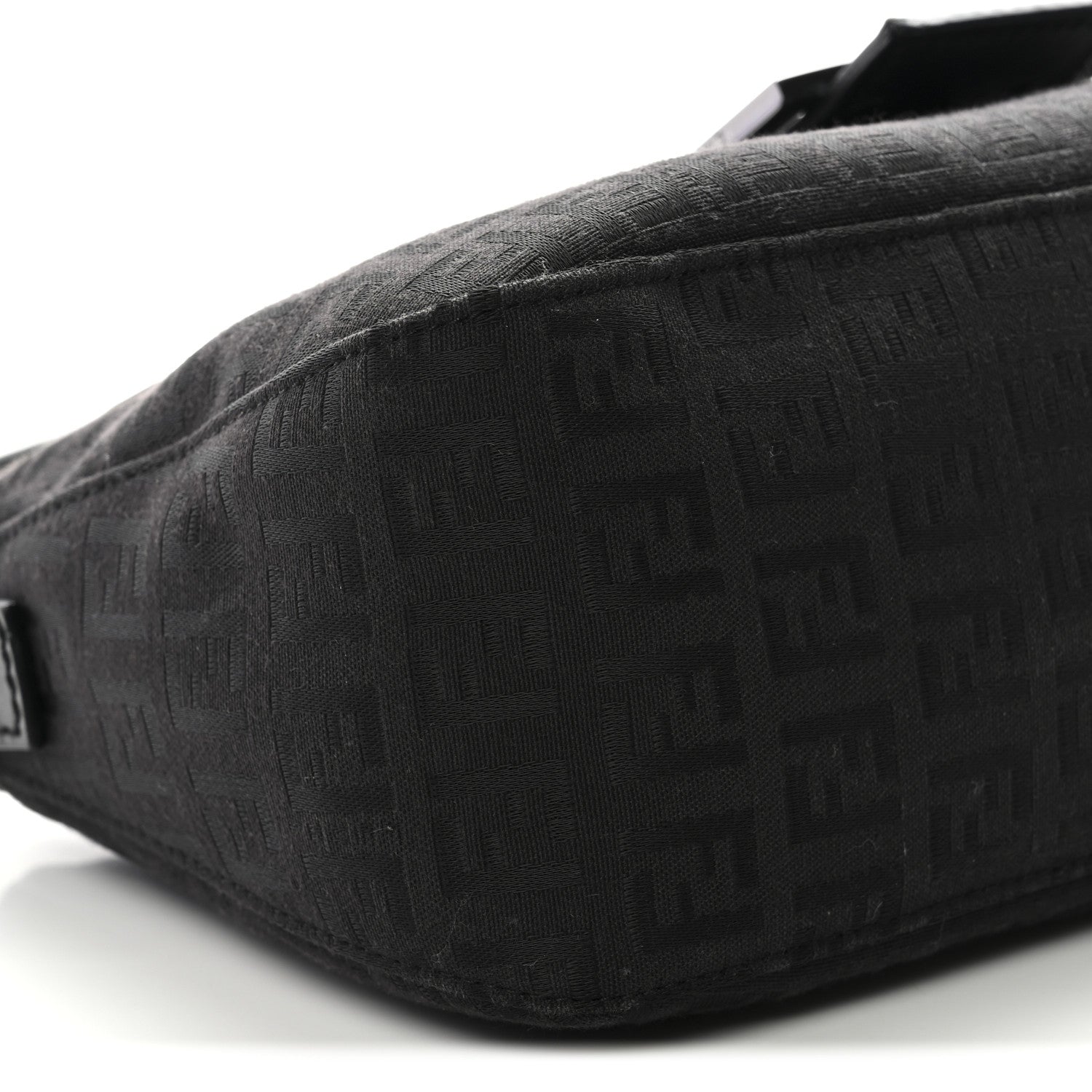 Fendi Zucchino Baguette Black 8 of 9