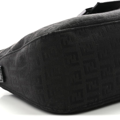 Fendi Zucchino Baguette Black 8 of 9