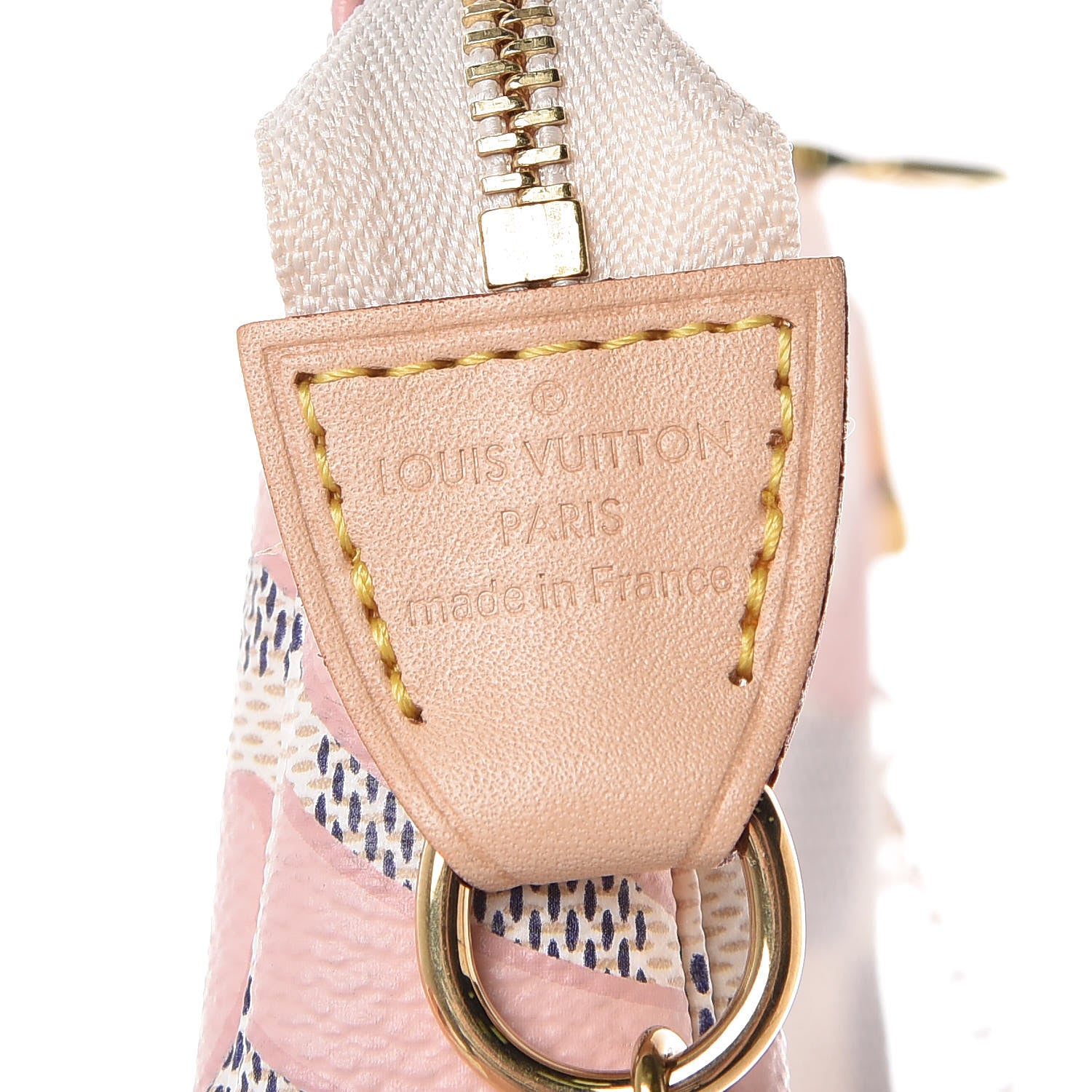 Louis Vuitton Damier Azur Tahitienne Mini Pochette Accessories 6 of 7