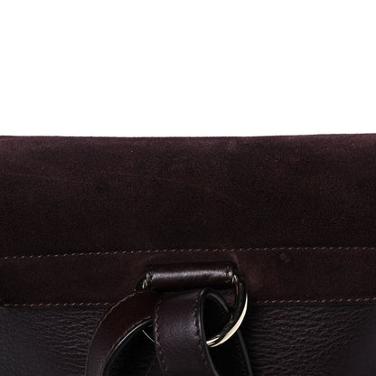 Chloe Suede Calfskin Small Faye Backpack Carbon Brown 13 of 18
