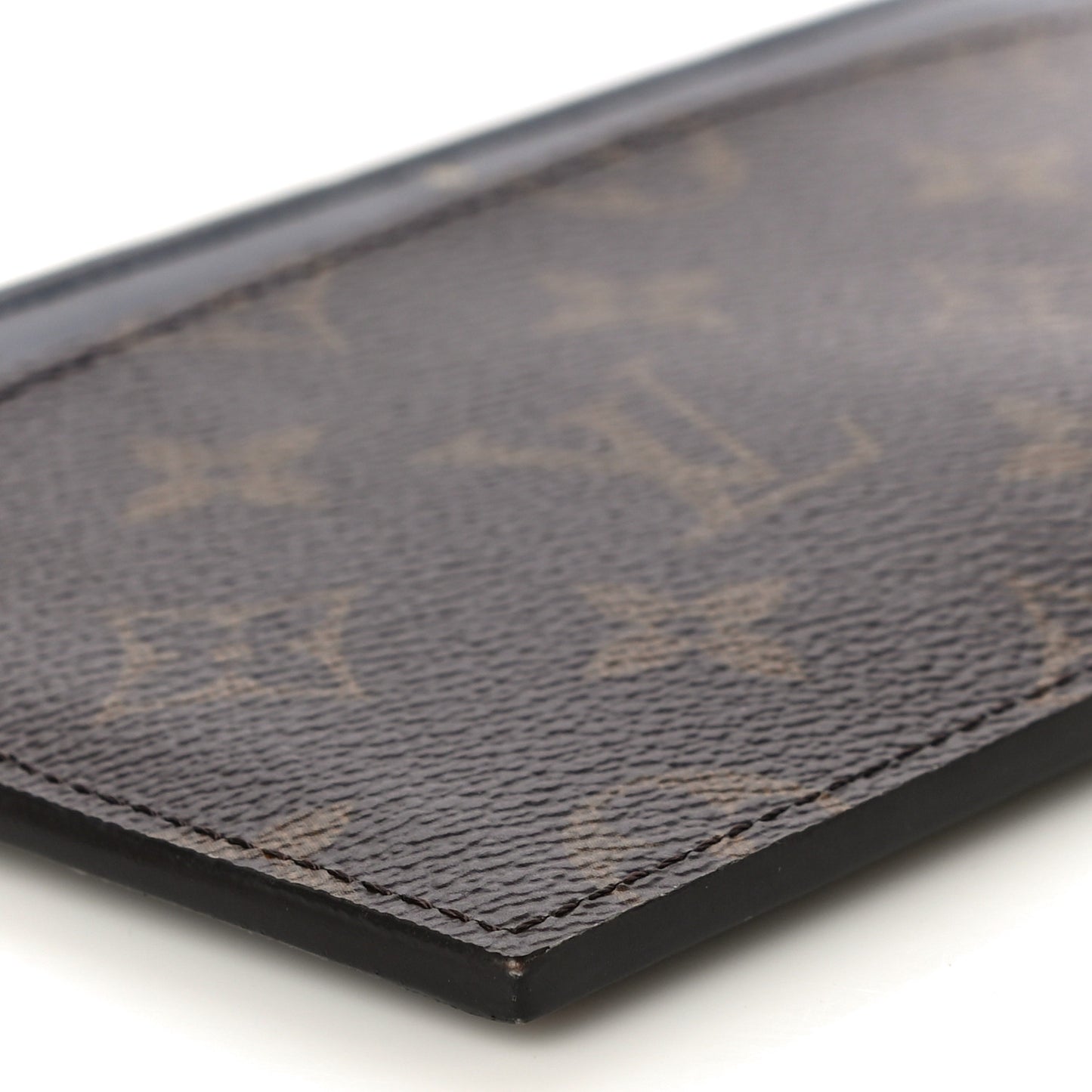 Monogram Slim Purse Black