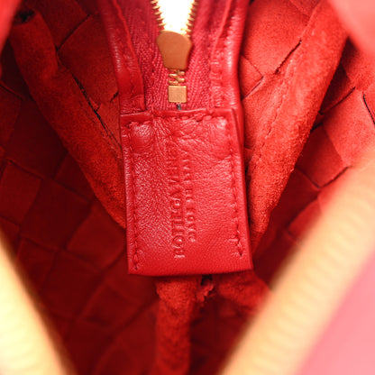 Bottega Veneta Nappa Intrecciato Small Loop Camera Bag Apple Candy 6 of 12