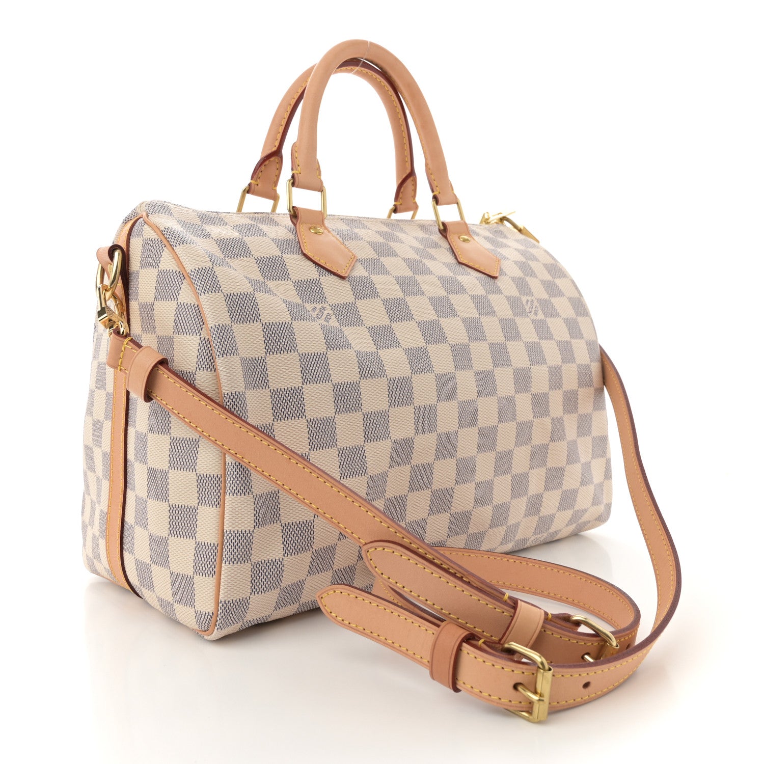 Louis Vuitton Damier Azur Speedy Bandouliere 30 3 of 10