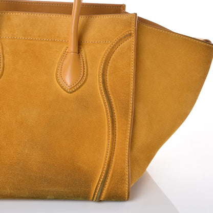 Celine Suede Medium Phantom Luggage Amber 13 of 18
