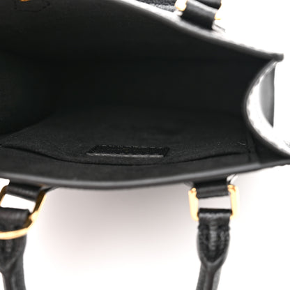 Louis Vuitton Empreinte Monogram Giant Petit Sac Plat Black 5 of 10