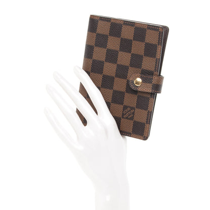 Louis Vuitton Damier Ebene Small Ring Agenda Cover 2 of 7
