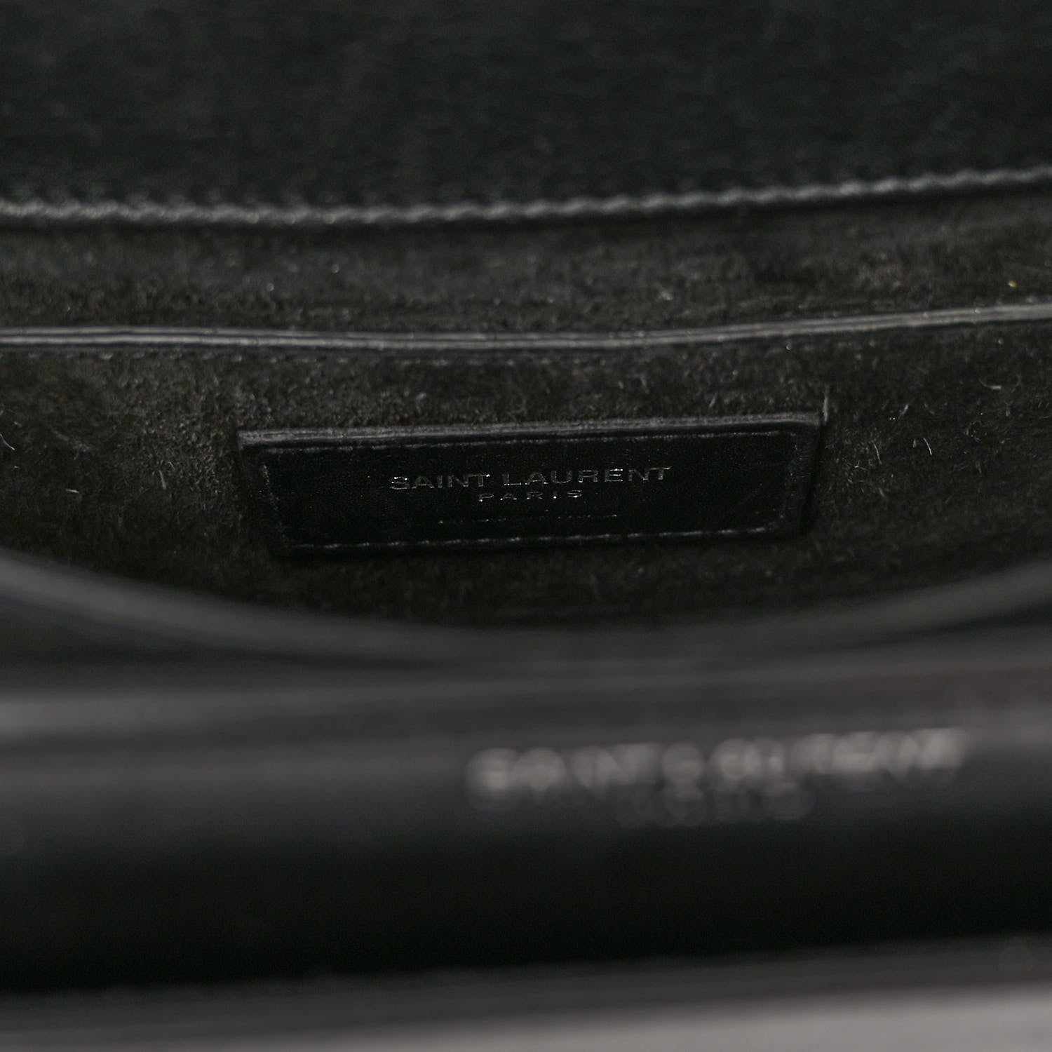 Saint Laurent Calfskin Studded Small Monogram Sunset Black 7 of 12