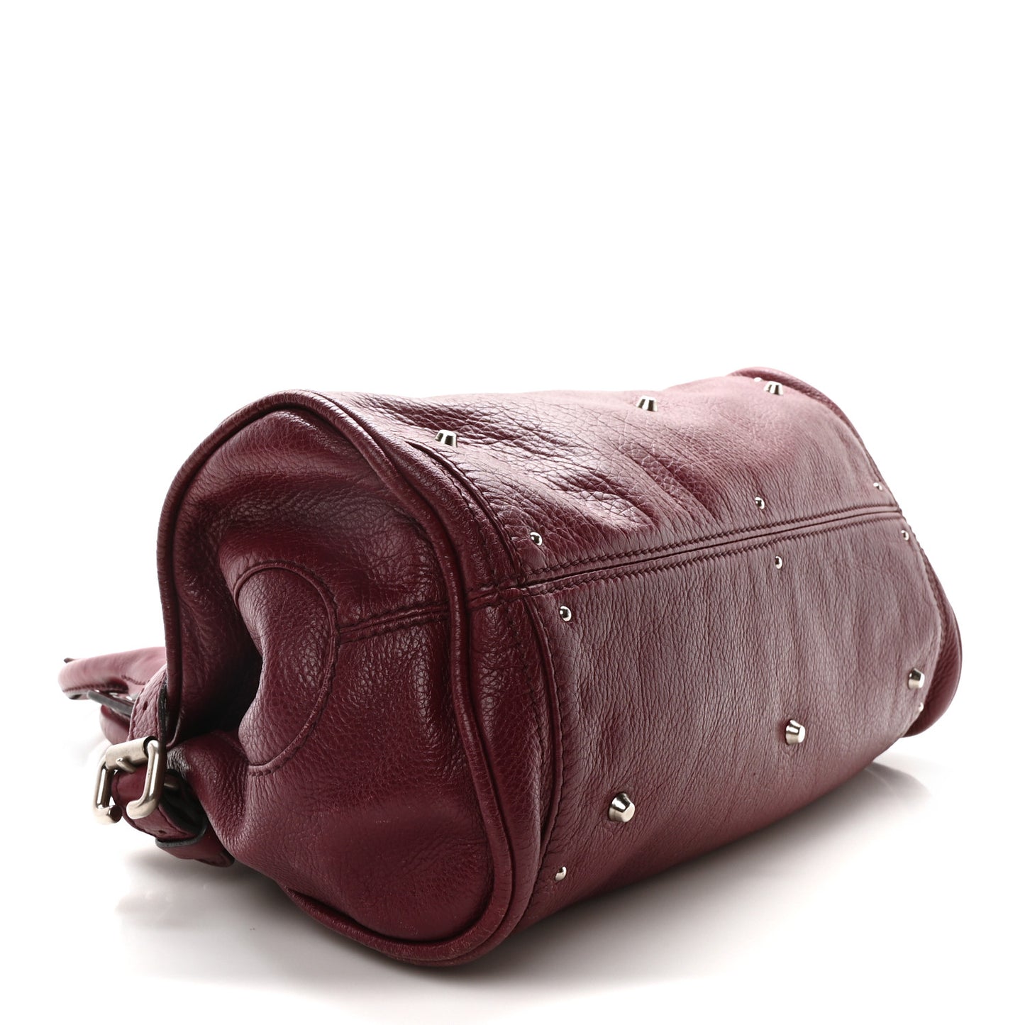 Calfskin Medium Paddington Satchel Red