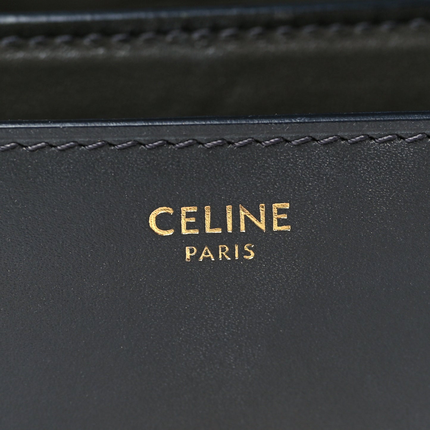 Box Calfskin Medium Classic Box Flap Bag Anthracite