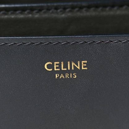 Celine Box Calfskin Medium Classic Box Flap Bag Anthracite 6 of 11