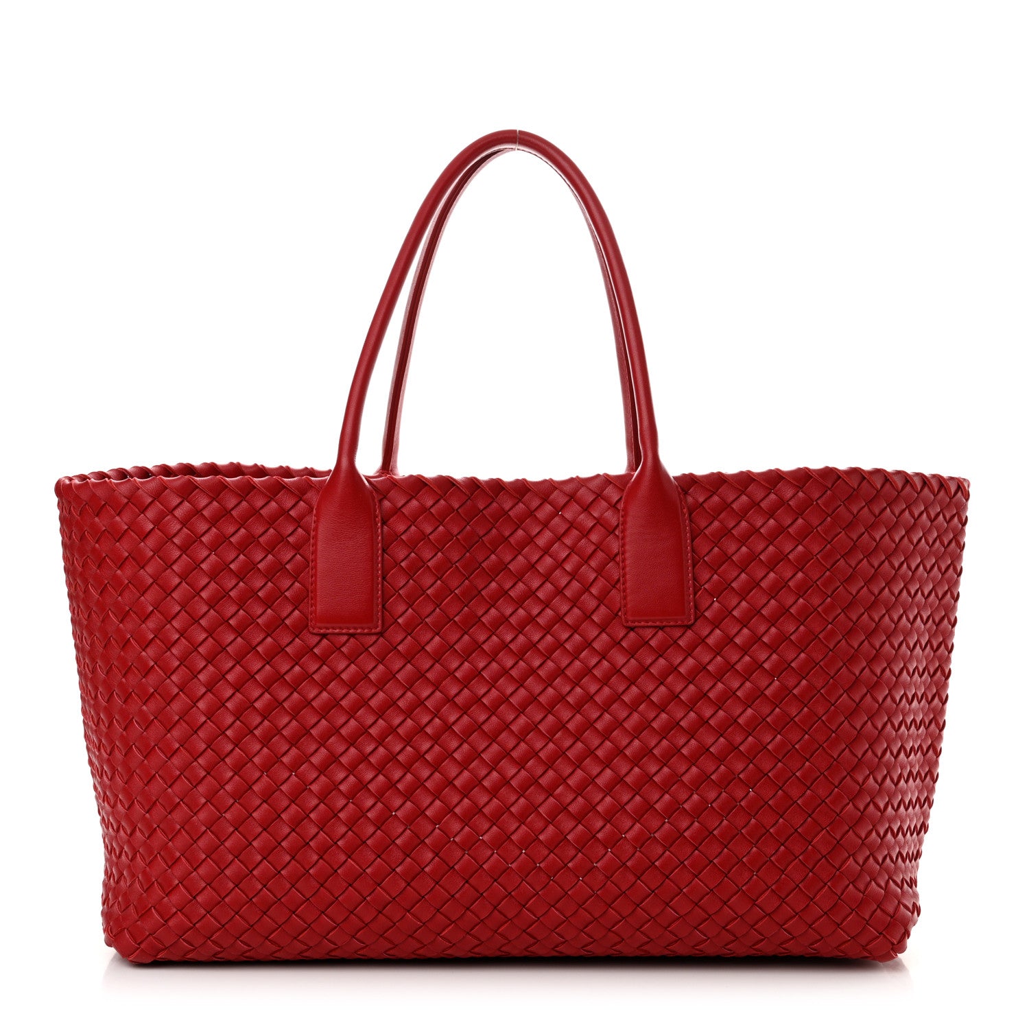 Bottega Veneta Lambskin Intreccio Medium Apple Candy 1 of 11