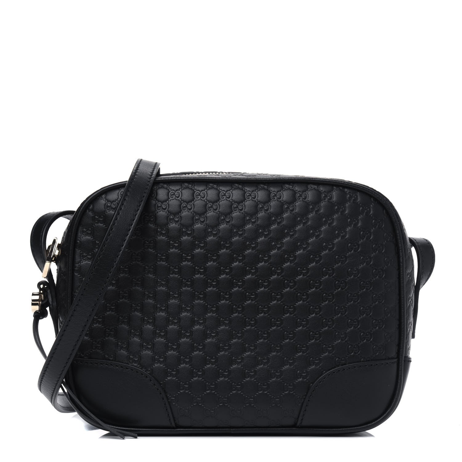 Gucci Microguccissima Mini Bree Messenger Bag Black 1 of 4