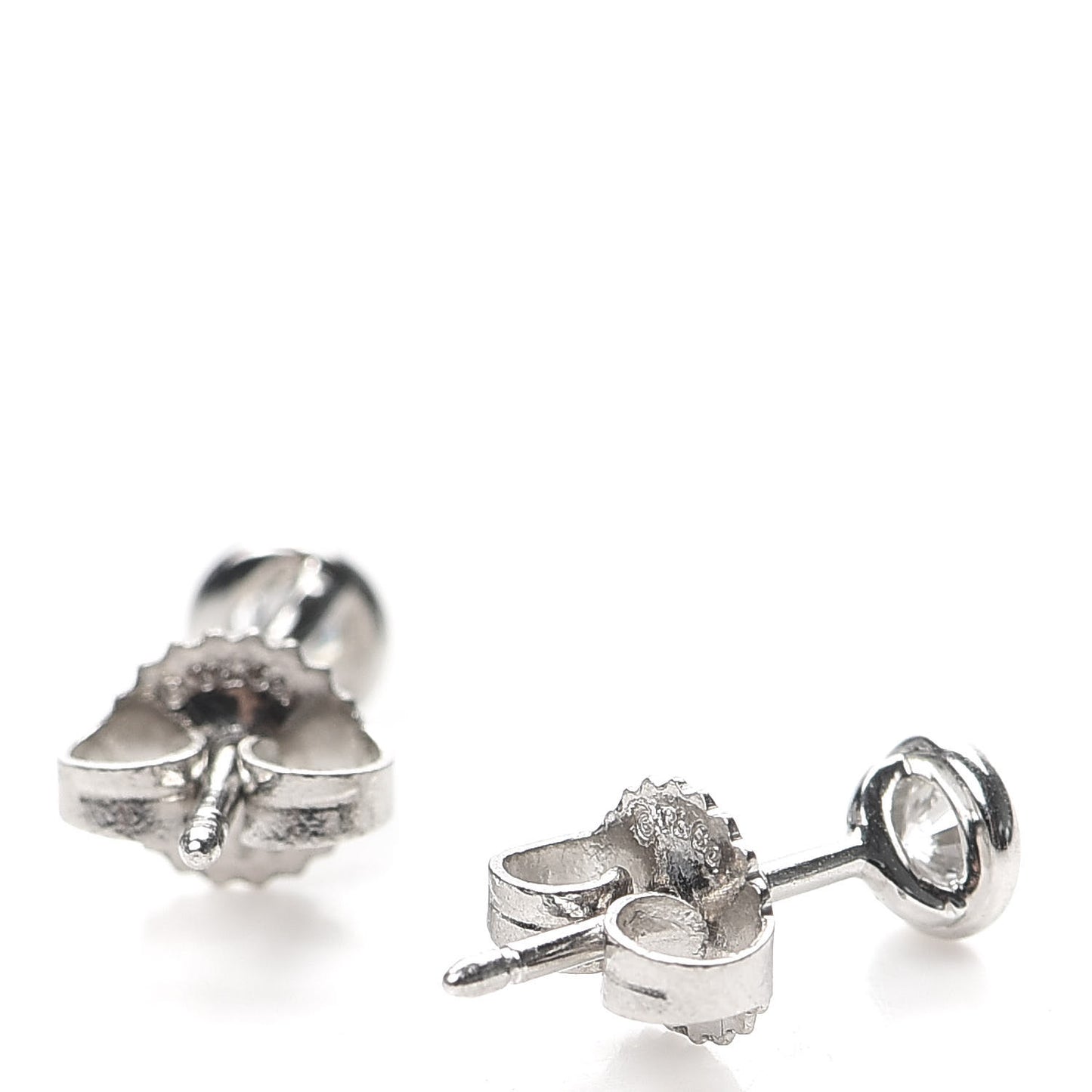 Platinum Diamond .16ctw Elsa Peretti Diamonds By The Yard Earrings