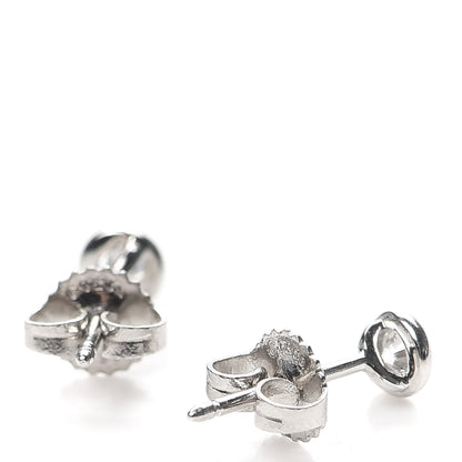 Tiffany Platinum Diamond .16ctw Elsa Peretti Diamonds By The Yard Earrings 3 of 5