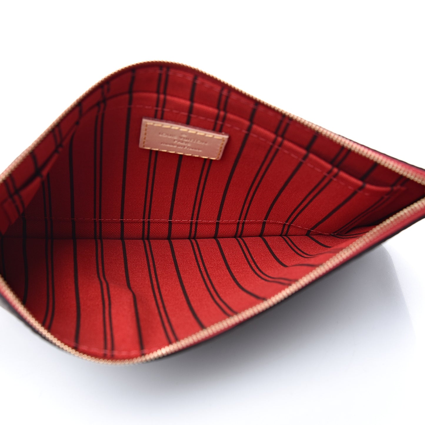 Monogram Neverfull MM GM Pochette Cherry