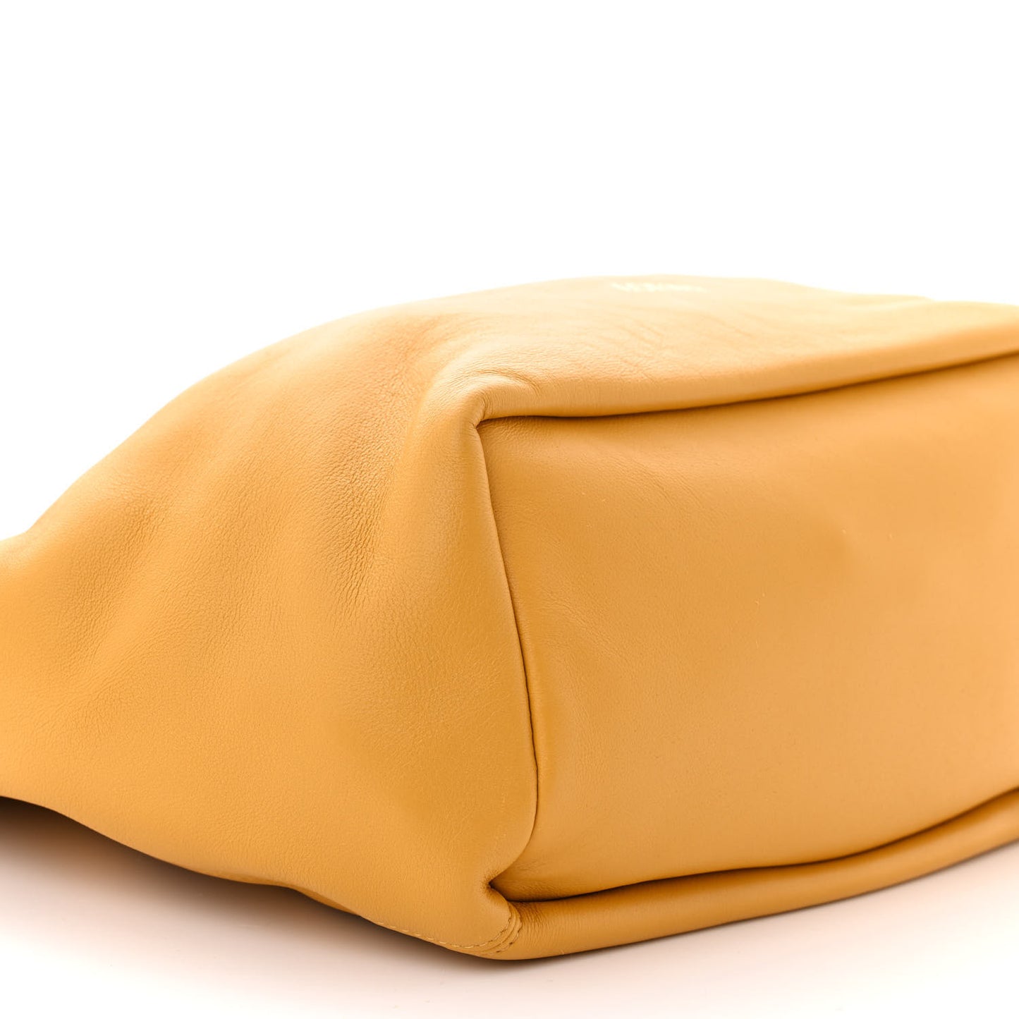 Nappa Lambskin Small Squeeze Bag Sunflower