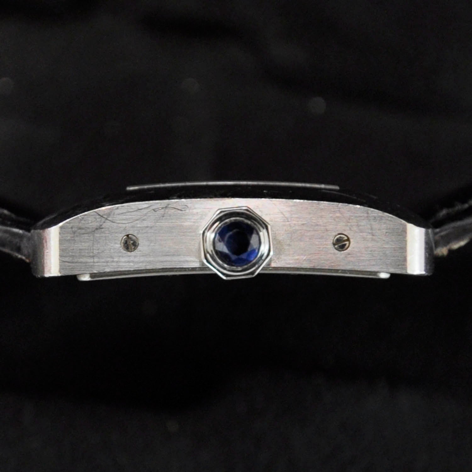 Cartier Stainless Steel Alligator 38mm Tank Divan Automatic Watch 9 of 9