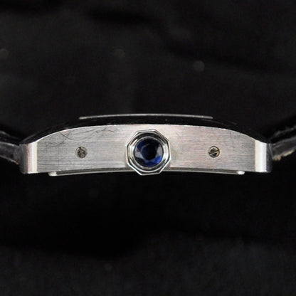 Cartier Stainless Steel Alligator 38mm Tank Divan Automatic Watch 9 of 9