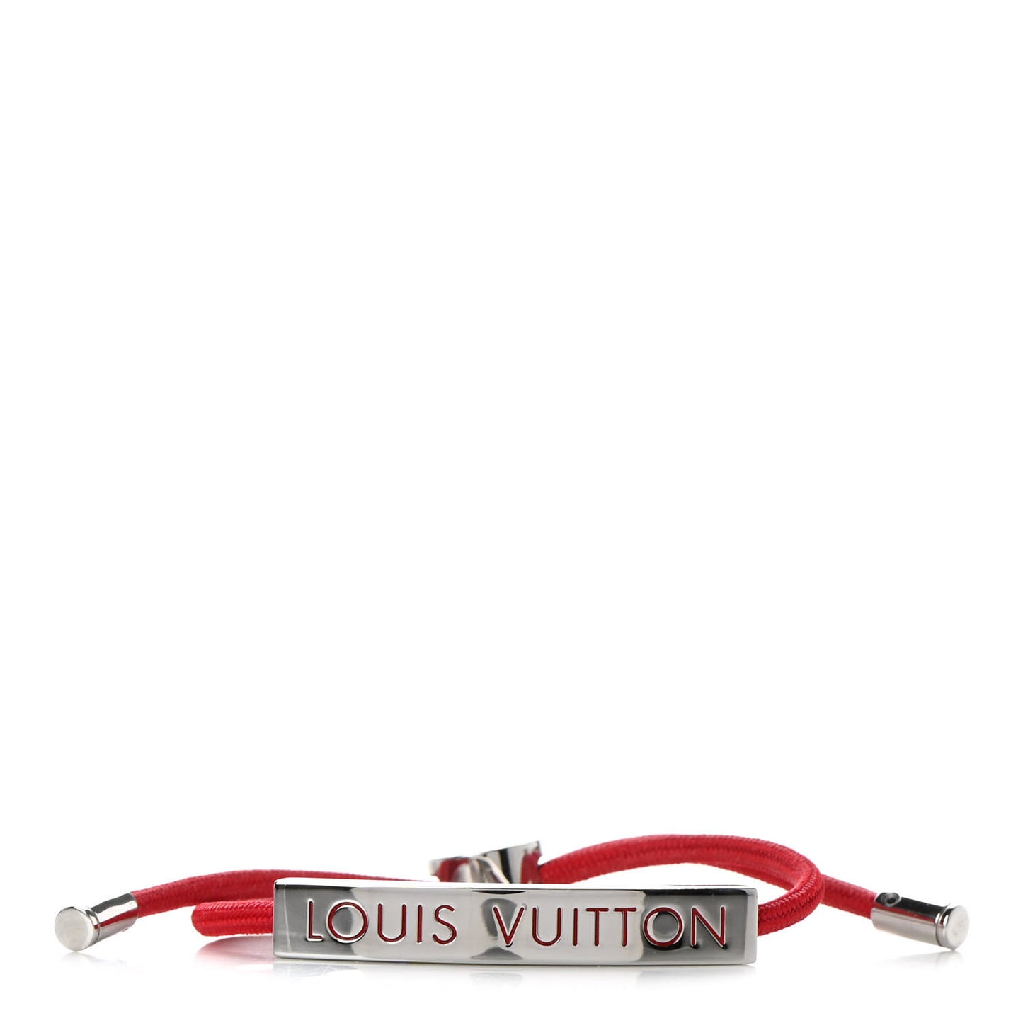 Nylon LV Space Bracelet Rouge