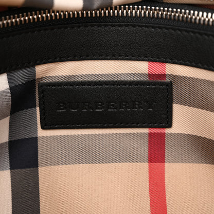 Burberry Nylon House Check Quilted Abbey Diaper Bag Black 7 of 10