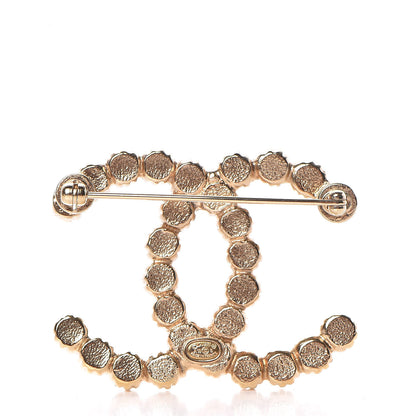 Chanel Pearl CC Brooch Gold 3 of 5
