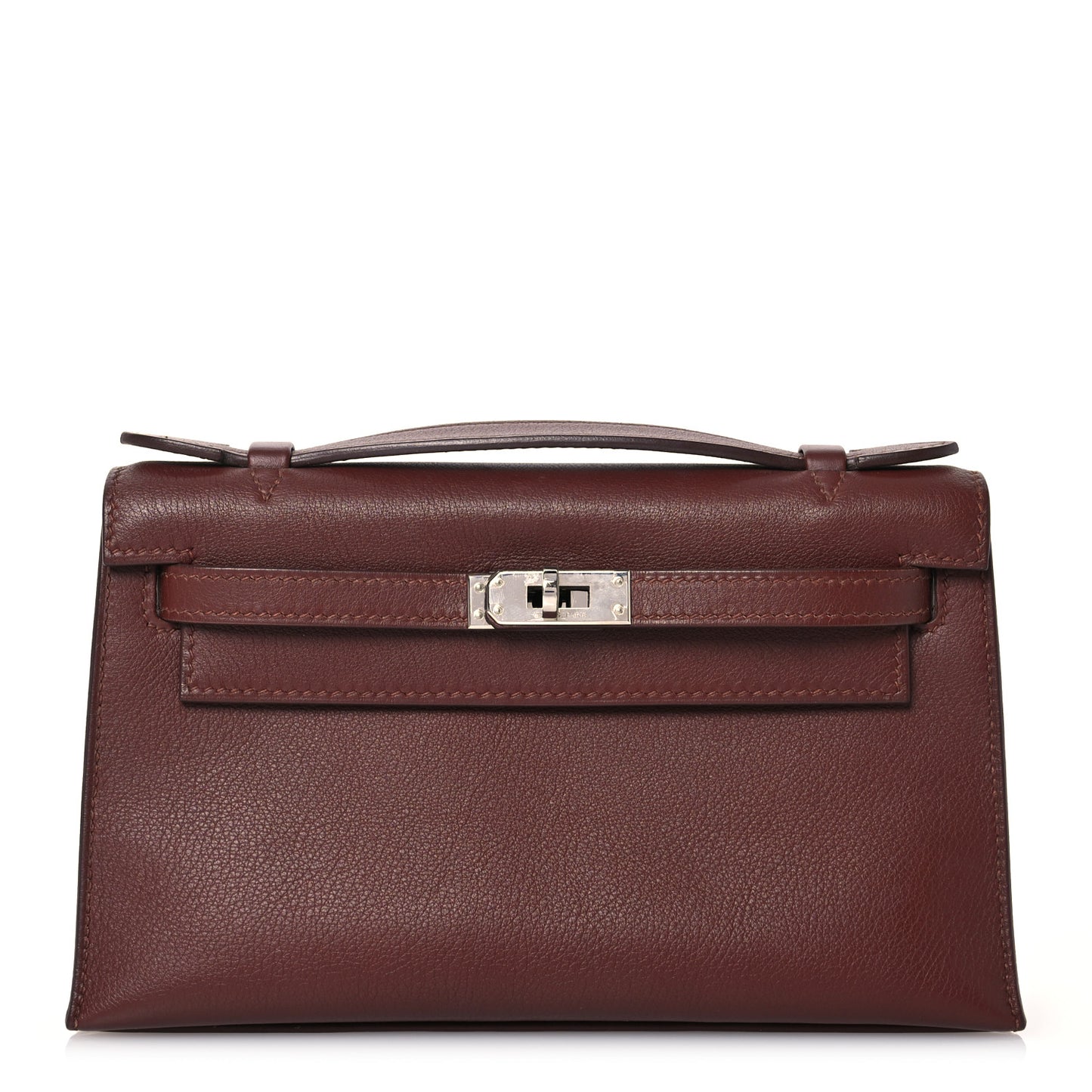 Evergrain Kelly Pochette Clutch Havane