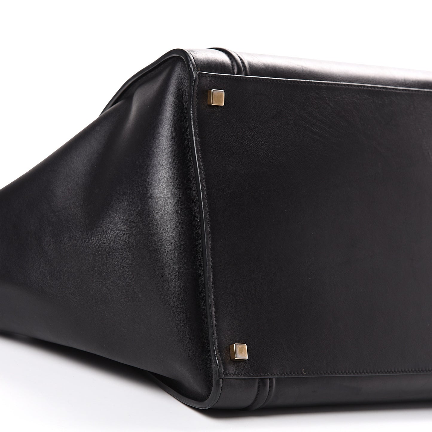 Natural Calfskin Medium Phantom Luggage Black