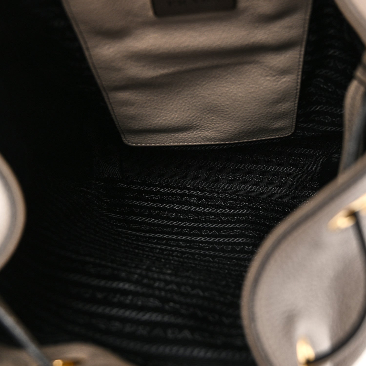 Prada Vitello Daino Backpack Argilla 5 of 9