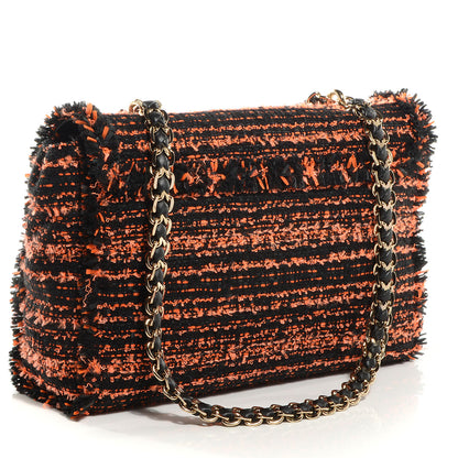 Mulberry Exotic Tweed Large Lily Plus Chain Flame 3 of 9