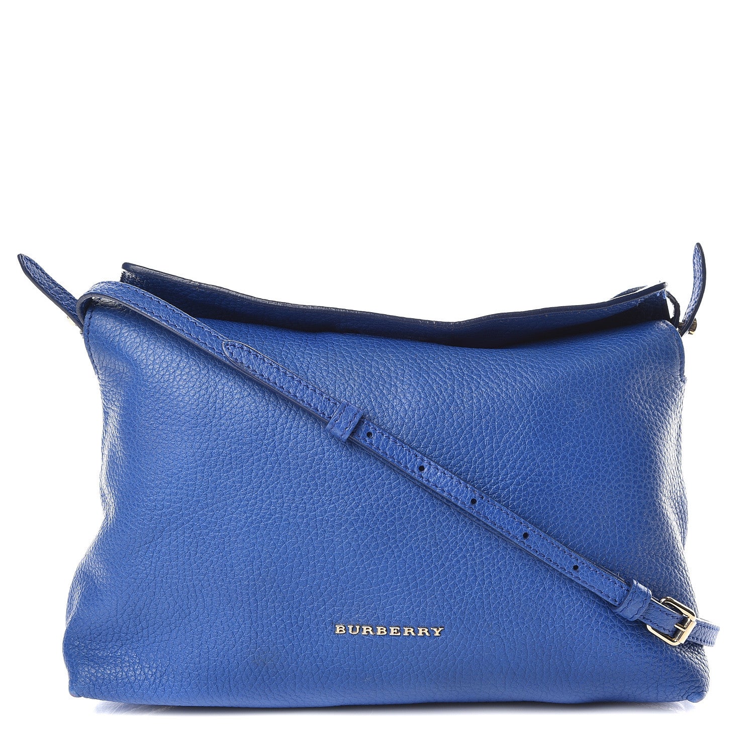 Burberry London Grainy Calfskin Small Leah Brilliant Blue 1 of 14