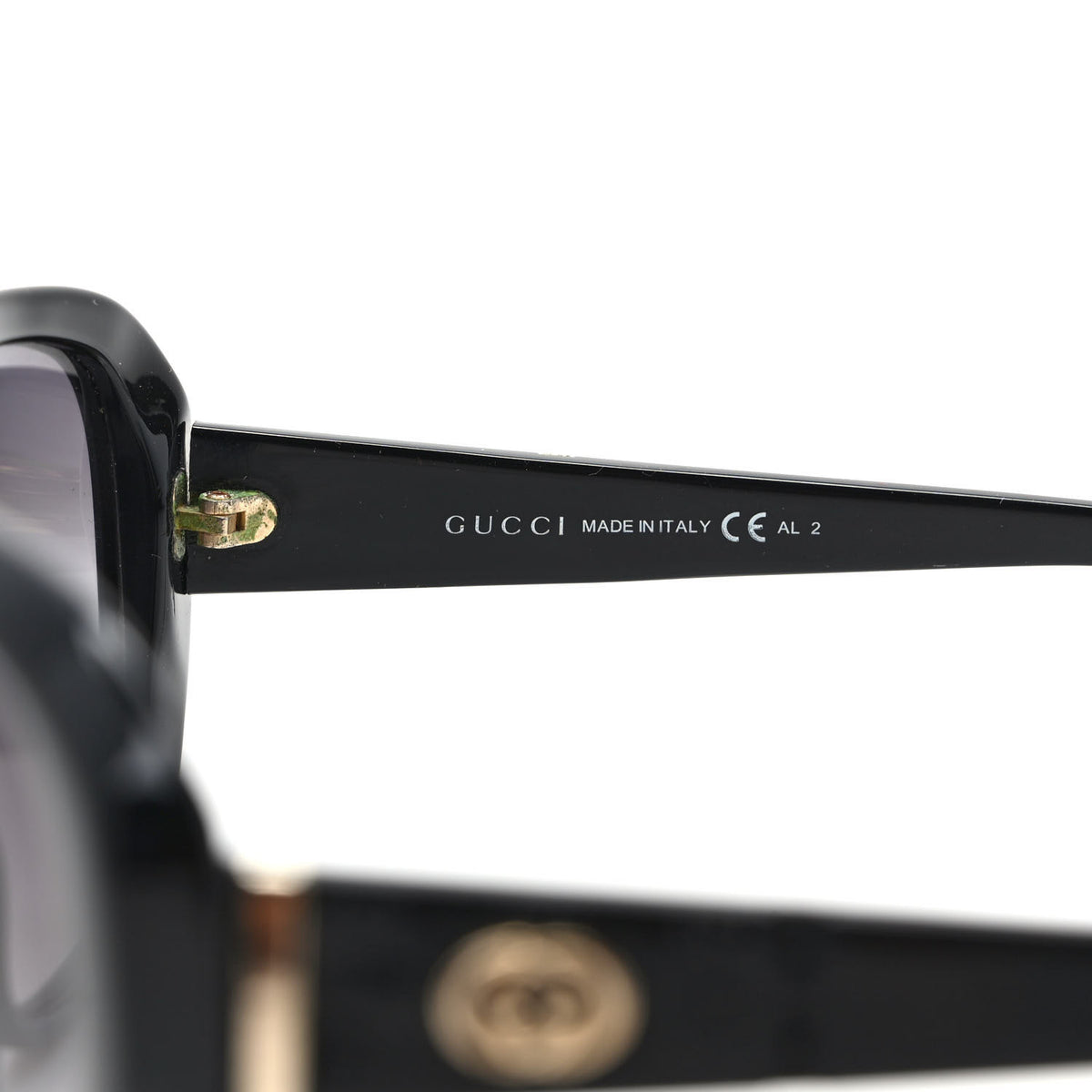 Gucci Acetate Oversize Square Frame Sunglasses GG3125S Black 5 of 7