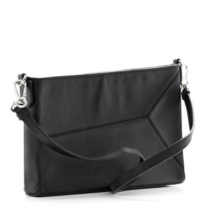 Loewe Calfskin Puzzle Pouch Black 3 of 11