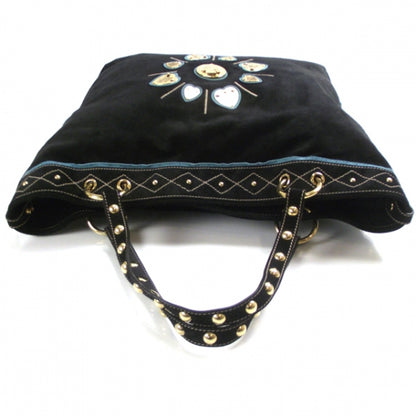 Gucci Suede Irina Tote Black 5 of 9