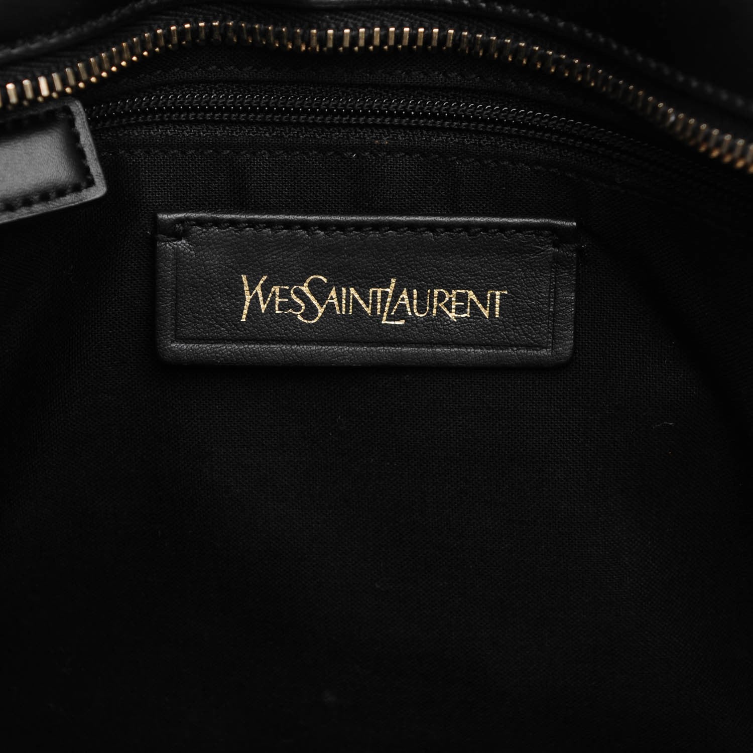 Saint Laurent Textured Calfskin Small Classic Y Cabas Black 6 of 7