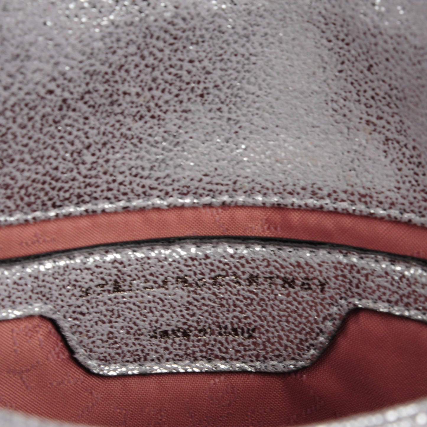 Shaggy Deer Falabella Crossbody Bag Silver