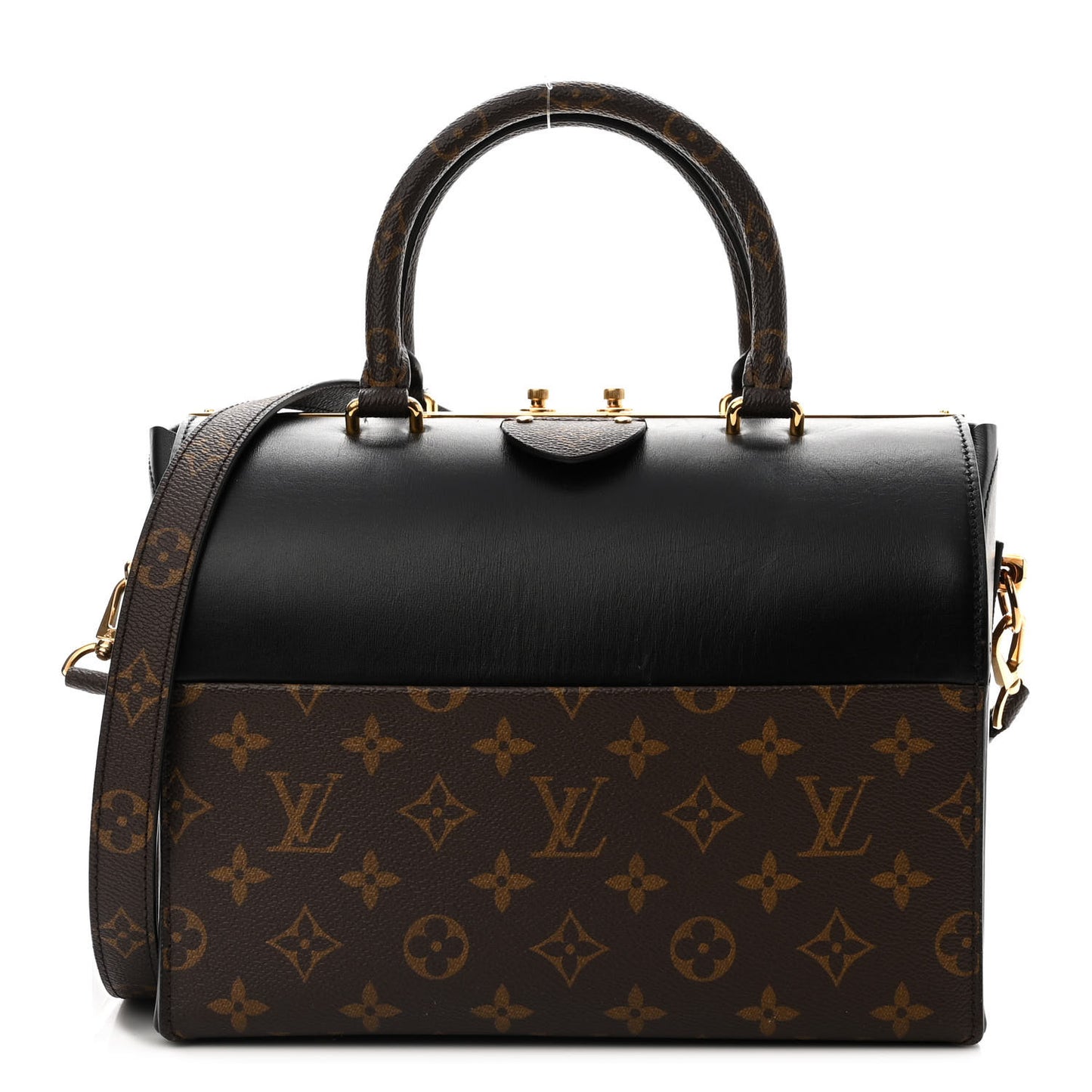 Calfskin Monogram Speedy Doctor 25 Black