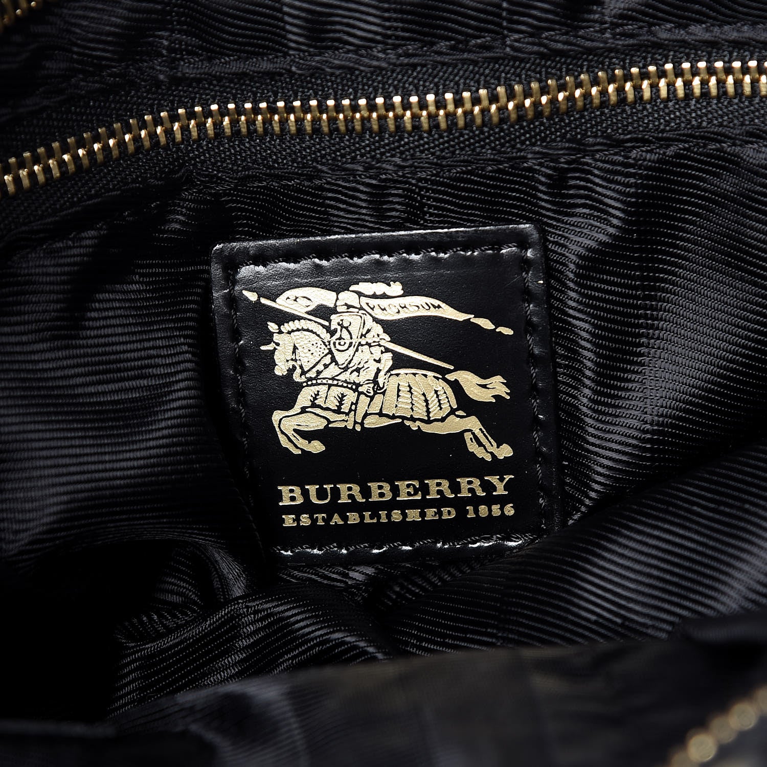 Burberry Nylon Quilted Tote Black 6 of 16