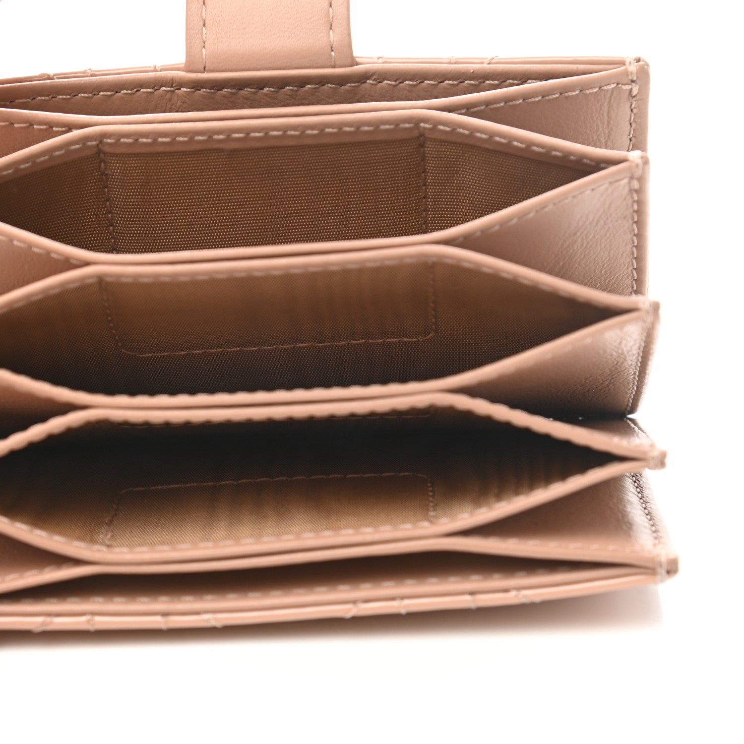 Christian Dior Patent Cannage Lady Dior 5-Gusset Card Holder 5 of 7