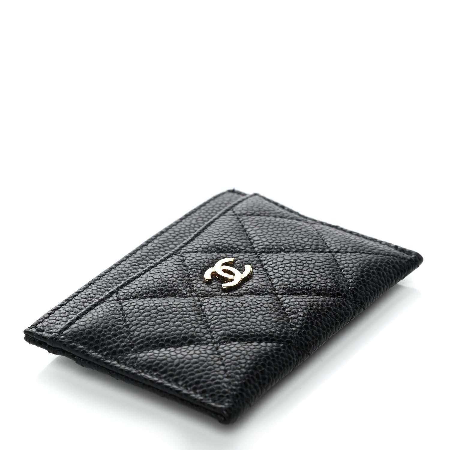 Chanel Caviar Quilted Card Holder Black 4 of 8