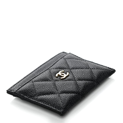 Chanel Caviar Quilted Card Holder Black 4 of 8