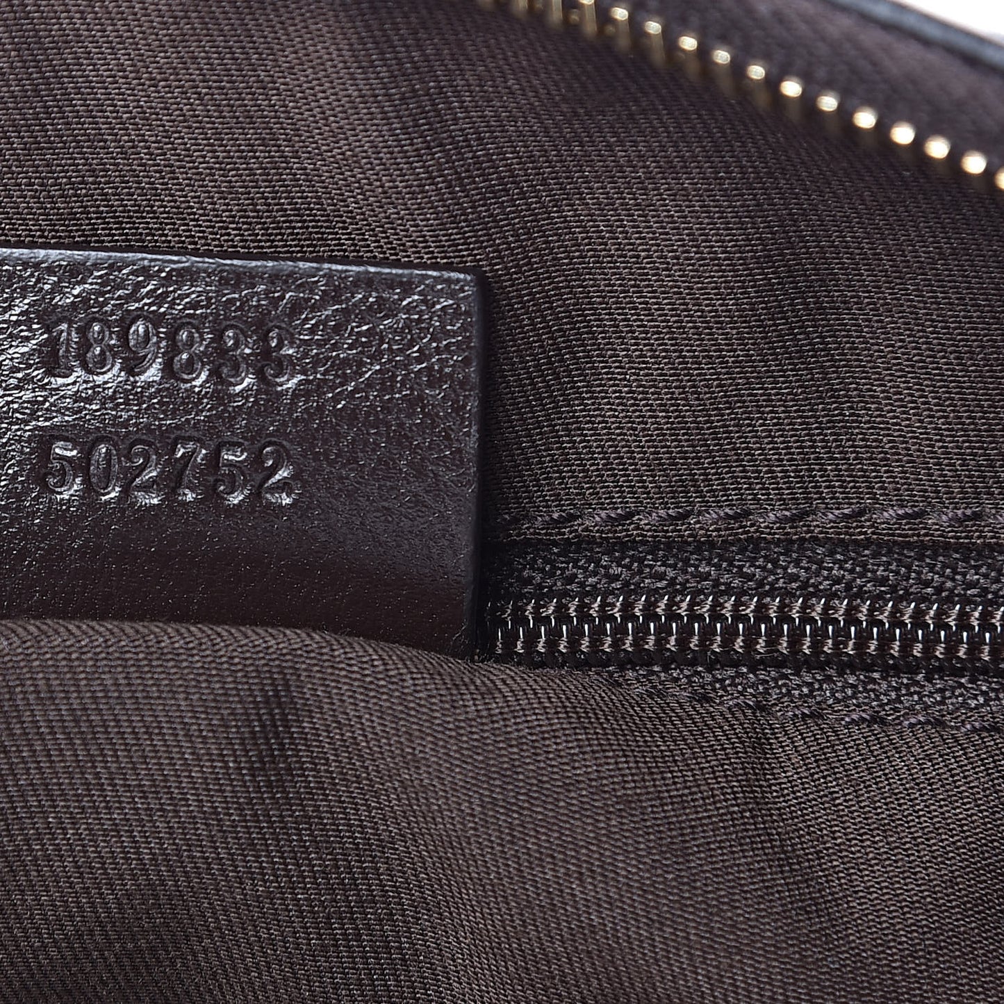 Monogram Large D Ring Hobo Dark Brown