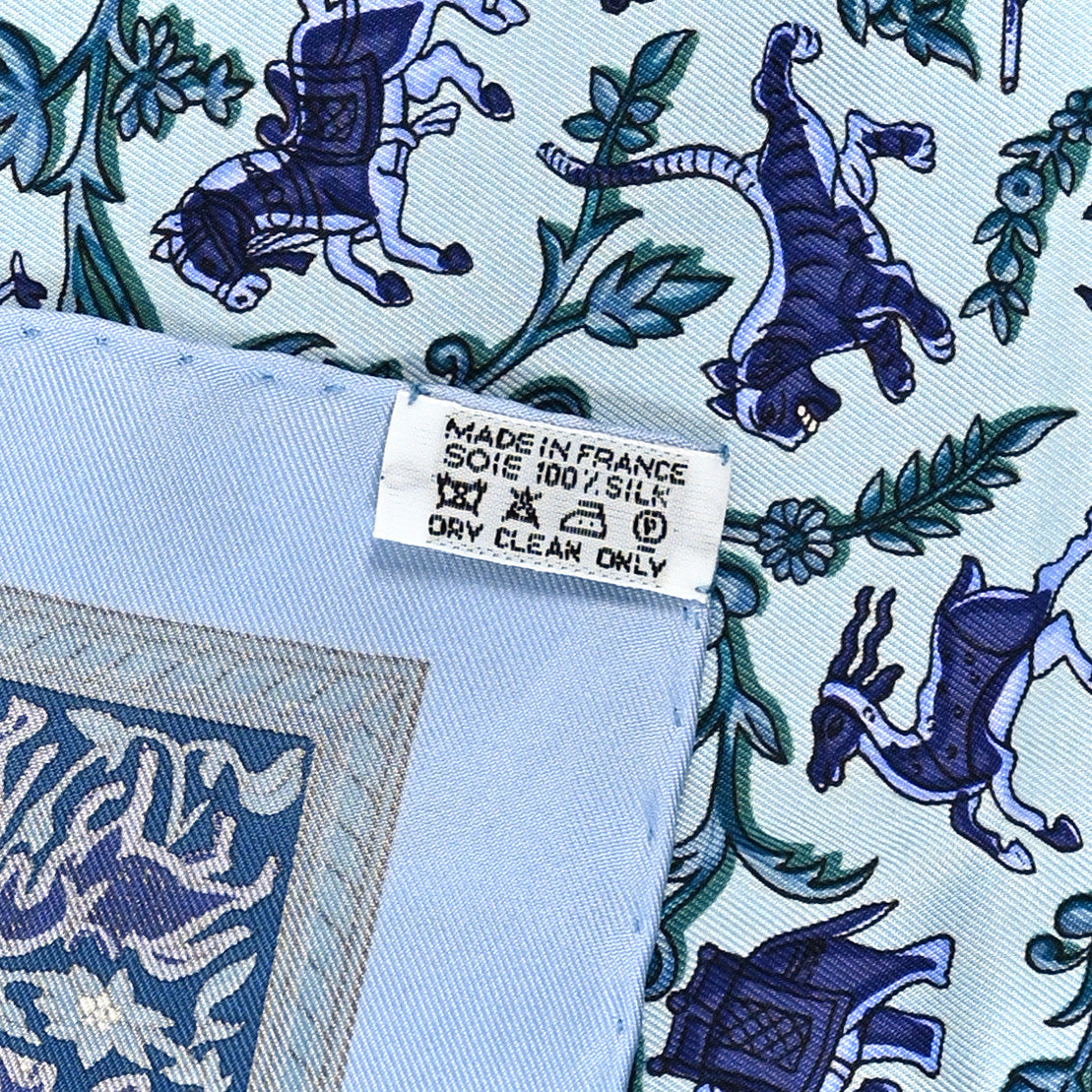 Hermes Silk Chasse en Inde Scarf 90 3 of 3