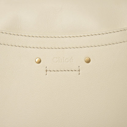 Chloe Calfskin Medium Roy Bag Natural White 11 of 11